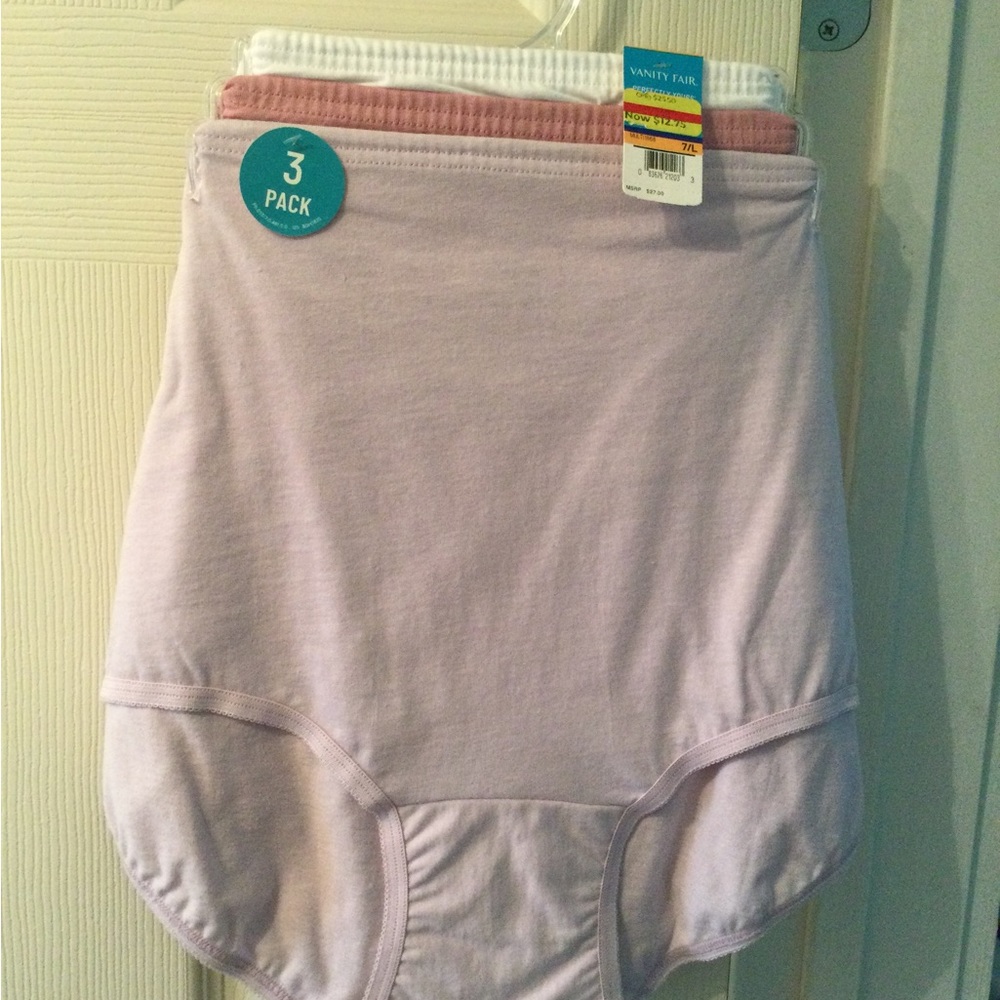 3 pack Vanity Fair panties sz. 7/L